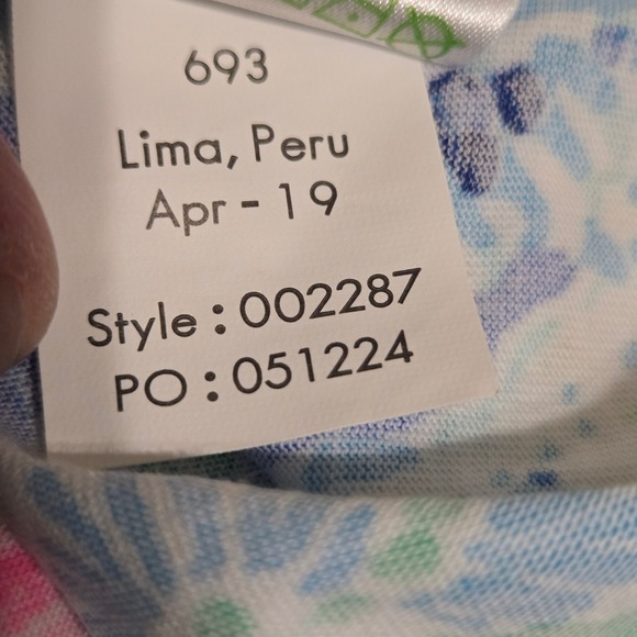 Lilly Pulitzer MARGOT Swing Dress Halter Neck Coral Print Women's Size Medium‎ - Picture 6 of 6